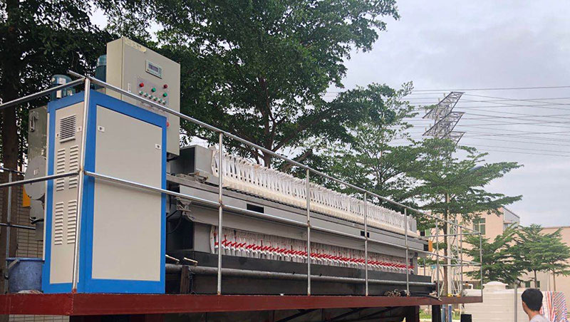 泥漿壓濾機設備使用中有哪些常見故障 泥漿壓濾機設備使用中有哪些常見故障