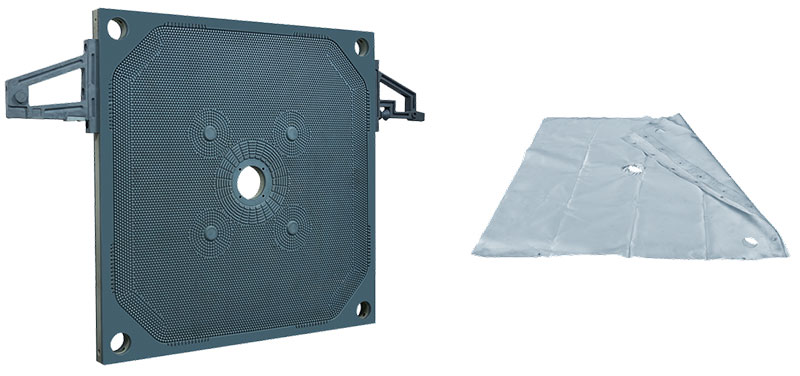 廂式壓濾機濾板